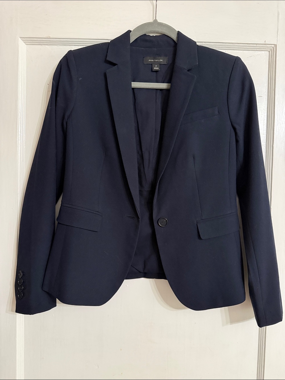 Ann Taylor Dark Navy Suit